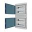 Surface Mounted Board, IP65, IK08, 4-rows 72 modules with screw termin thumbnail 9