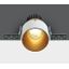 BRASS LED 3W WW 36deg 350mA IP20 DARK LIGHT TRIMLESS thumbnail 1