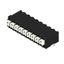 Printed circuit board terminals, 3.81 mm, Number of poles: 9, 90°, Solder pin length (l): 3.5 mm, black, PUSH IN with actuator, Clamping range, max. : 1.5 mm², Tape thumbnail 4