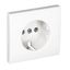 SAF C.PLAT F/EARTH SOCKET (SKO TYPE) WHITE thumbnail 2