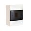 LEGRAND 1X4M SURFACE CABINET SMOKED DOOR EARTH TERMINAL BLOCK thumbnail 1