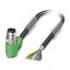 SAC-8P-M12MR/ 1,5-PUR SH - Sensor/actuator cable thumbnail 2