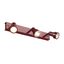 PURI 3 ceiling luminaire, 3xGU10, with Decoring, ruby thumbnail 3