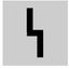 920LQ25 Insert label, transparent, symbol electrical voltage thumbnail 2