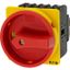 P3-100/EA/SVB Main switch, P3, 100 A, flush mounting, 3 pole, Emergency switching off function, With red rotary handle and yellow locking ring, Lockable in the 0 (O thumbnail 5