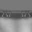 CEILING LAMP EYETECH 6 WHITE G9 6X40W IP20 thumbnail 2