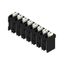 Printed circuit board terminals, 5.08 mm, Number of poles: 8, 180°, Solder pin length (l): 1.5 mm, black, PUSH IN with actuator, Clamping range, max. : 1.5 mm², Tube thumbnail 6