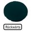 M22-XD-S-D16 Button plate, flat black, REVERSE thumbnail 1