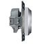 Pin socket outlet, cage clamps, silver thumbnail 1