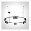 BLACK PENDANT GU10 15x7W IP20 100-240V thumbnail 1