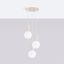 Pendant lamp HALO 3P beige thumbnail 6