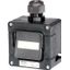 T0-1-8214/I1 Changeoverswitches, T0, 20 A, surface mounting, 1 contact unit(s), Contacts: 2, 45 °, momentary, With 0 (Off) position, with spring-return from both d thumbnail 613