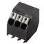 Printed circuit board terminals, 3.50 mm, Number of poles: 5, 135°, black, PUSH IN with actuator, Clamping range, max. : 1.5 mm², Tape thumbnail 1