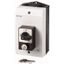 P1-32/I2/SVA(S) Panic switches, P1, 32 A, surface mounting, 3 pole, with black thumb grip and front plate, Cylinder lock SVA thumbnail 1