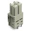 THT female header;1.0 x 1.2 mm solder pin;straight;light gray thumbnail 1