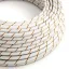 Glossy Beer Foam Vertigo Textile Cable - The Original Creative-Cables - ERM43 round 2x0.75mm / 3x0.75mm thumbnail 1