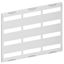 AS234 Cover, Field width: 3, Rows: 4, 600 mm x 750 mm x 26.5 mm, IP2XC thumbnail 2