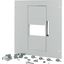 XM2N44W10C-XR Front plate, 2xNZM4, 4p, withdrawable + remote operator, W=1000mm, grey thumbnail 3