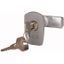 BPZ-LOCK Lock, simultaneous locking with 2 keys, grey thumbnail 1