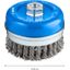 Cup Brush Knotted 100 mm Steel thumbnail 2