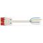 pre-assembled connecting cable;Eca;Plug/open-ended;red thumbnail 2