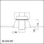 PANOS INF FLUX Q140 H KLAR - FLUX decorative glass attachment thumbnail 3
