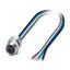 SACC-E-M12FST-4CON-M16/0,5 - Device connector front mounting thumbnail 1