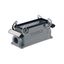 HDC enclosures, Size: 8, Protection degree: IP65, in plugged condition, Base housing, Side-locking clamp on lower side, Standard, Size of cable entries: M 25 thumbnail 1