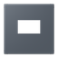 Centre plate f. USB charger LC4320U LC1969USB262 thumbnail 2