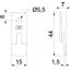 QWT KRH A4 Universal mount for cable tray thumbnail 2