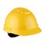 3M™ Hard Hat, Ratchet, Ventilated, Plastic Sweatband, Yellow, H700N-GU thumbnail 1