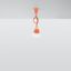 Hanging lamp DIEGO 3 orange E27 3x60W IP20 thumbnail 8