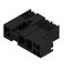 PCB plug-in connector, male header, closed side, Middle flange, THT solder connection, 7.62 mm, Number of poles: 3, 90°, Solder pin length (l): 3.5 mm, tinned, black, Box thumbnail 2