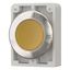 M30I-FDRL-Y Illuminated pushbutton actuator, RMQ-Titan, flat, maintained, yellow, blank, Front ring stainless steel thumbnail 3
