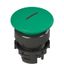 Spring-return green mushroom pushbutton with marking thumbnail 1