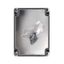 Enclosure ABS, grey cover, 130x95x65 mm, RAL7035 thumbnail 1