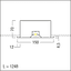MIRL LED4300-840 M625L12x150 LDE - LED ceiling-recessed luminaire thumbnail 2