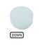 M22-XDLH-W-GB4 Button lens, raised white, DOWN thumbnail 2
