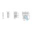 Strain relief plate light gray thumbnail 3