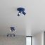 Ceiling lamp RING 3P ultramarine thumbnail 5