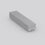 Ceiling installation L 185 B 42 H 30 colour: aluminium thumbnail 2