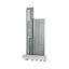 XPIX16CCB-B-06 Vertical partition, 2x IZMX16, bottom, D=600mm thumbnail 4