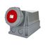 Socket 125A/400V/4P IP67 wall thumbnail 1
