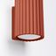 CARBON RED OCHRE WALL LAMP, DOWNWARD LIGHT, DECORATIVE GU10 LAMPSHADE thumbnail 8