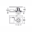 RONDOS maxi, 25 W, 3350 lm, 930, silver, DALI Recessed projectors, D 1 thumbnail 3