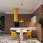 Pendant lamp BILO yellow thumbnail 5