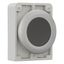 M30C-FD-S Pushbutton, RMQ-Titan, Flat, momentary, black, Blank, Metal bezel thumbnail 13