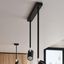 CEILING LAMP NORANO BLACK GU10 1X40W IP20 thumbnail 4