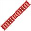 Cable tie marker for Smart Printer for use with cable ties red thumbnail 1