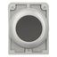 M30C-FD-S Pushbutton, RMQ-Titan, Flat, momentary, black, Blank, Metal bezel thumbnail 11